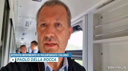 Ucraina, voci dal treno con 110 italiani sfiorato da raid russi