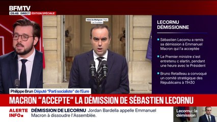 "La solution de stabilité c'est donner sa chance à la gauche", estime Philippe Brun, député PS
