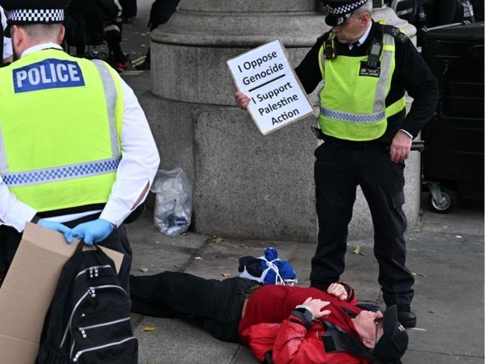 Polizei in London nimmt 500 Menschen bei Mahnwache fest