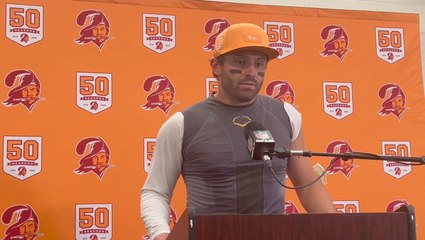 Baker Mayfield reflects on the Buccaneers' amasing win over the Seahawks