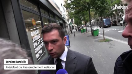 Démission de Lecornu : Bardella appelle Macron à dissoudre l'Assemblée