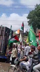 മതപരമായ ഘോഷയാത്രയ്ക്കിടെ പലസ്‌തീന്‍ പതാക ഉയര്‍ത്തിയെന്നാരോപിച്ച് കേസ്, ഒരാള്‍ അറസ്റ്റില്‍