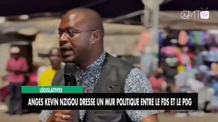 [#Reportage] Législatives : Anges Kevin Nzigou dresse un mur politique entre le FDS et le PDG