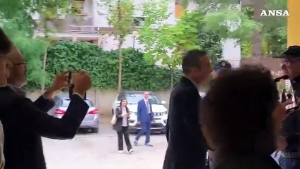 Regionali in Calabria, Roberto Occhiuto ha votato a Cosenza