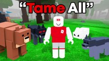 ROBLOX | NEW PET TAMING is INSANE in 99 Nights in the Forest!