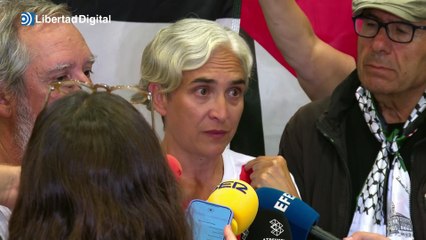 Colau, tras ser liberada por Israel: "Han vulnerado todos nuestros derechos fundamentales"