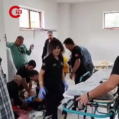 Nefes borusuna et parçası kaçtı, Heimlich manevrası ve kalp masajıyla kurtarıldı