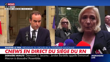 Revoir la prise de parole de Sébastien Lecornu ce matin depuis Matignon après avoir présenté sa démission au président Emmanuel Macron - VIDEO