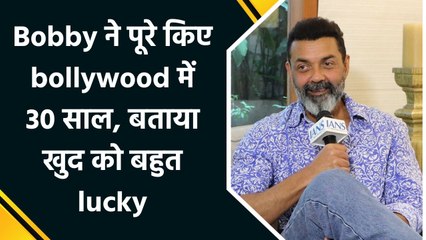 IANS Exclusive: Bobby Deol ने अपने 30 साल का फिल्मी सफर की experiences को किया शेयर