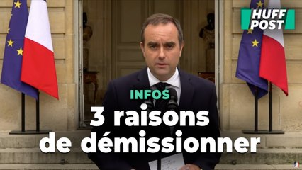 Les trois raisons qui ont poussé Lecornu à démissionner