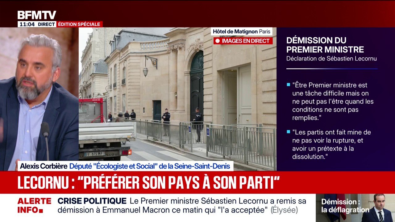 Alexis Corbière appelle Emmanuel Macron à nommer "un des membres de la coalition arrivée en tête" des législatives en 2024