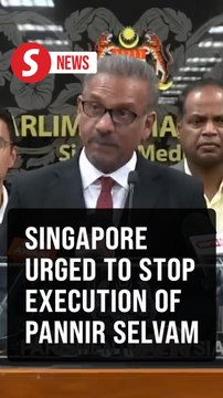 Lawmakers urge investigation into Pannir Selvam’s case amid Singapore execution deadline