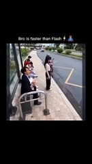 Bro is faster then flaesh