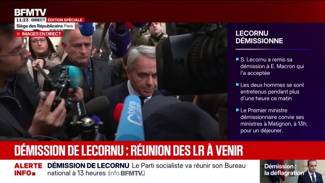 Il doit parler maintenant : Xavier Bertrand estime qu' il y a urgence à ce que (Emmanuel Macron) se remette à présider notre pays