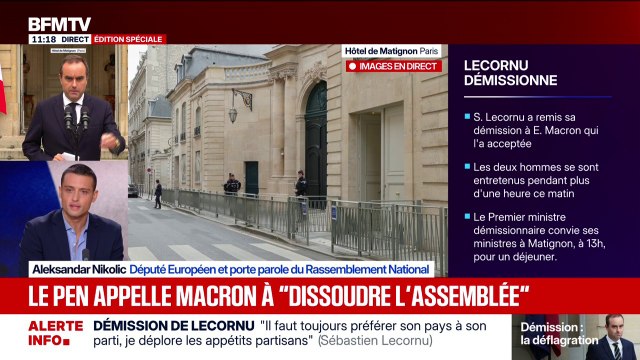 La politique internationale, c'est important, mais la conduite des affaires du pays, c'est encore plus important : Xavier Bertrand (LR) interpelle Emmanuel Macron