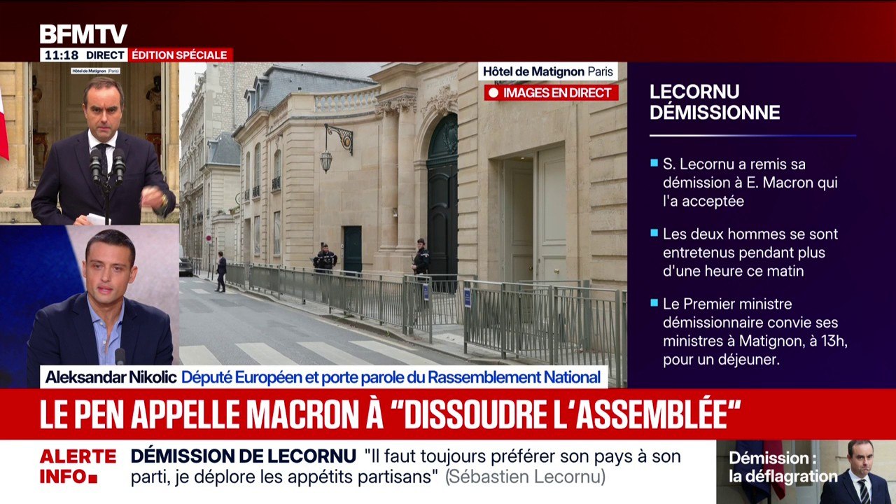 "La politique internationale, c'est important, mais la conduite des affaires du pays, c'est encore plus important": Xavier Bertrand (LR) interpelle Emmanuel Macron