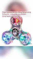 Fidget Spinner Để Bàn Động Năng Lượng Thông Hơi - Giảm 21% còn 82500đ - Công Nghệ Đen Giải Nén - TRIPMAP Marketplace