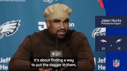 Hurts feeling the pain after Broncos buck the Eagles in Philly