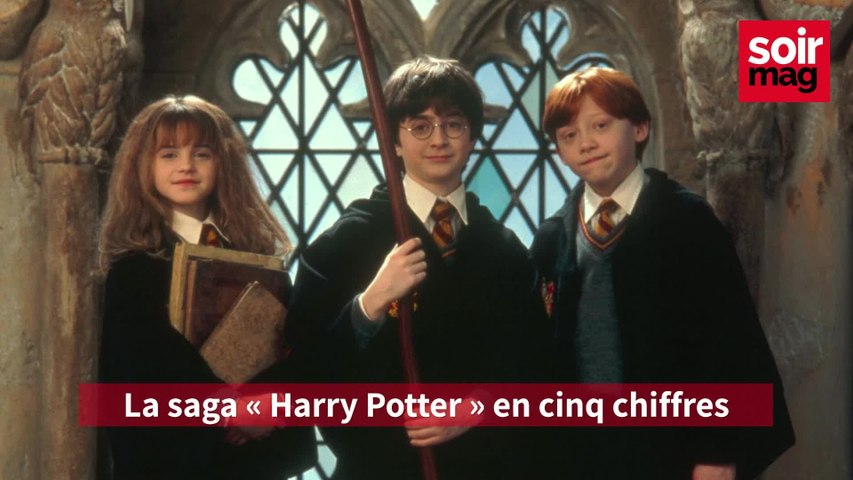 La saga « Harry Potter » en cinq chiffres
