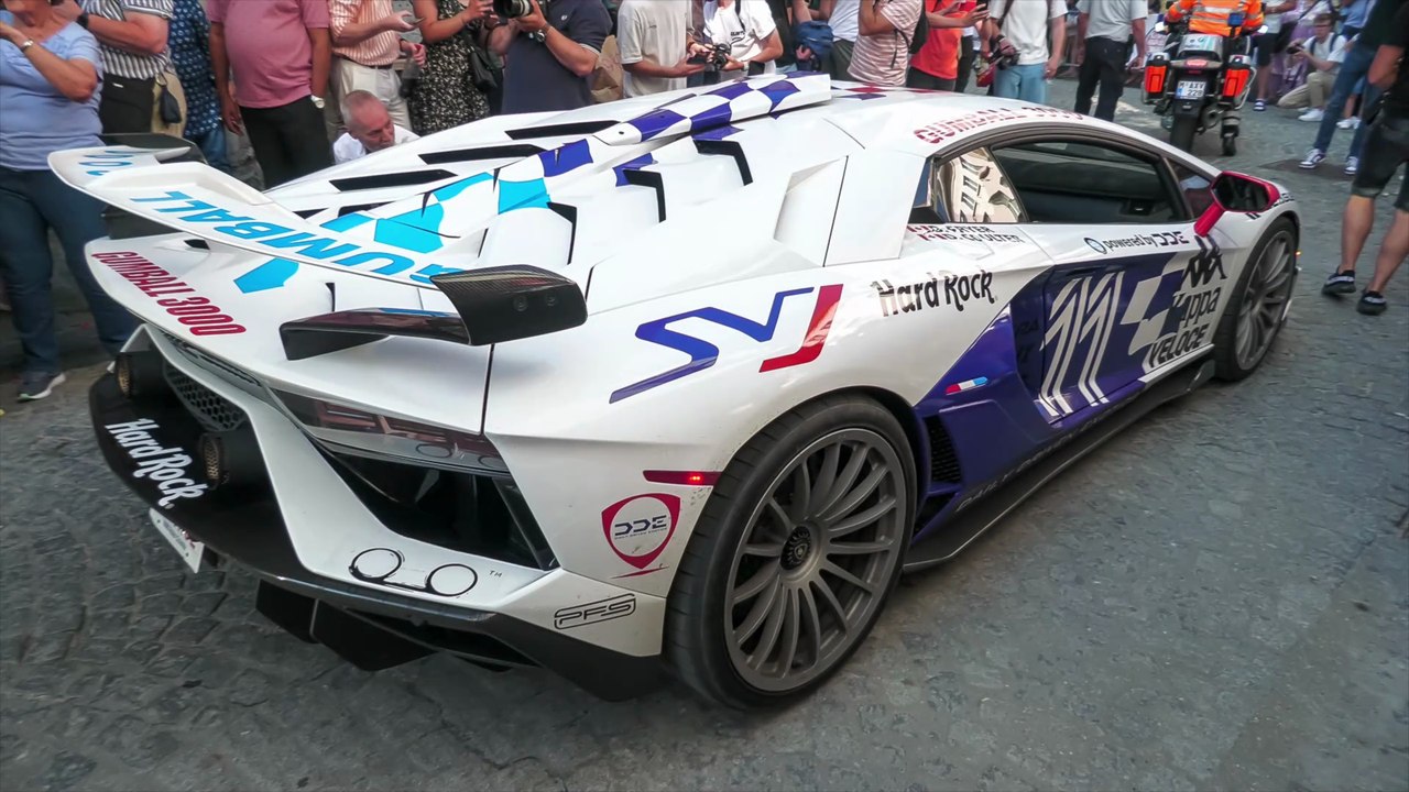 INSANE DDE Gintani Lamborghini Aventador SVJ - CRAZY V12 F1 Sounds !