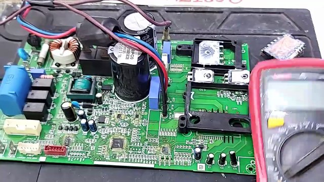 Dawlance PEL Kenwoid Dc inverter ac F1 E5 error code outdoor PCB Dc inverter AC PCB Training Center #515