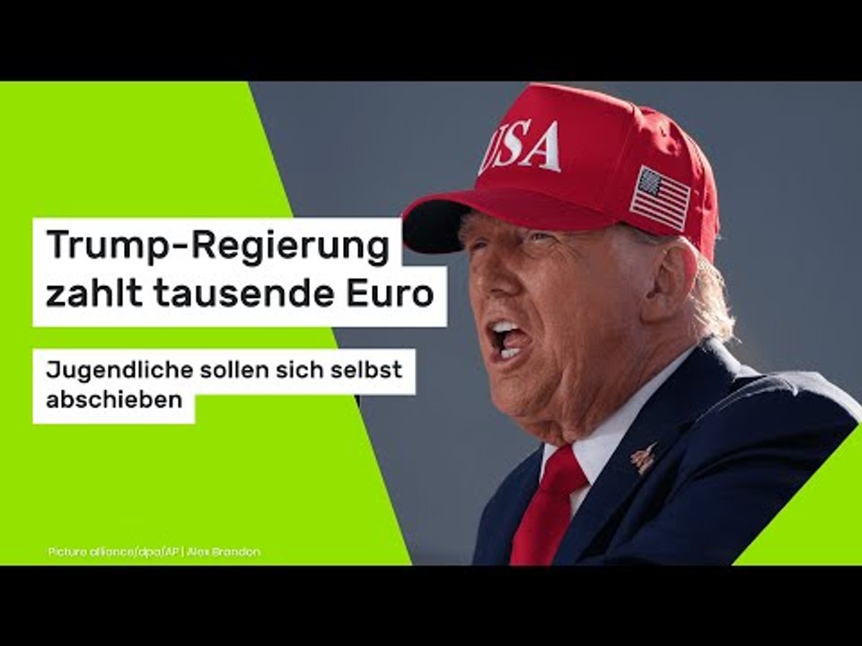 US-Migrationspolitik: Jugendliche sollen sich selbst abschieben
