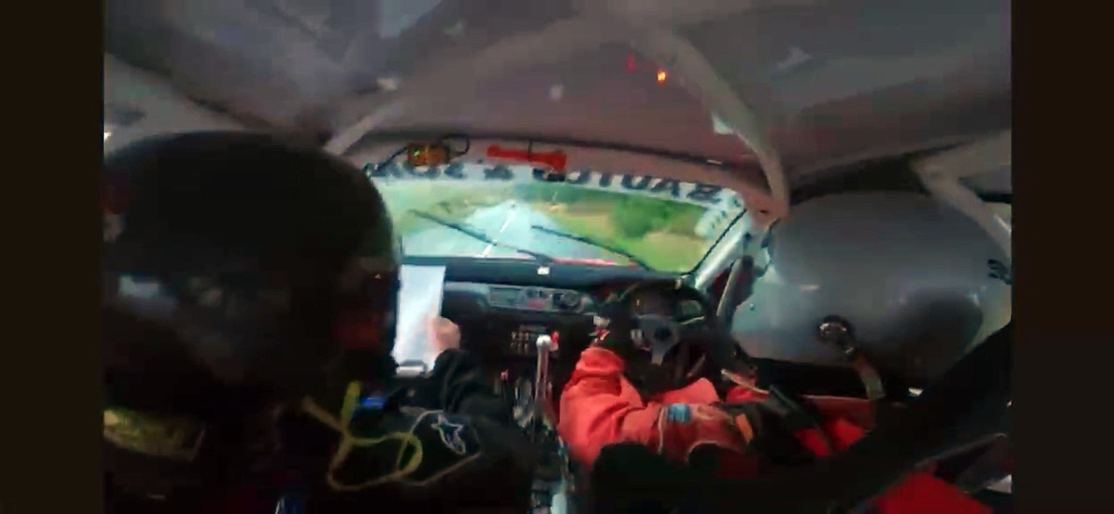 Rally Car Carnage! Dramatic 100mph Crash Caught on Camera