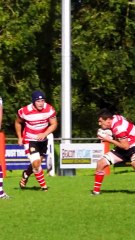 Returning lock Tom Daniel proved a tough nut to crack. Video courtesy of Graham Walker.