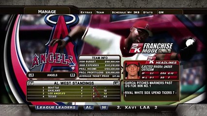 Simulating A Series Of Games (MLB 2K8)