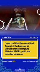 Detik-detik Macan Tutul Berjalan di Hotel Bandung