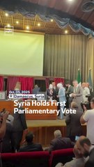 Syria Holds First Parliamentary Elections Since Assad’s Ouster