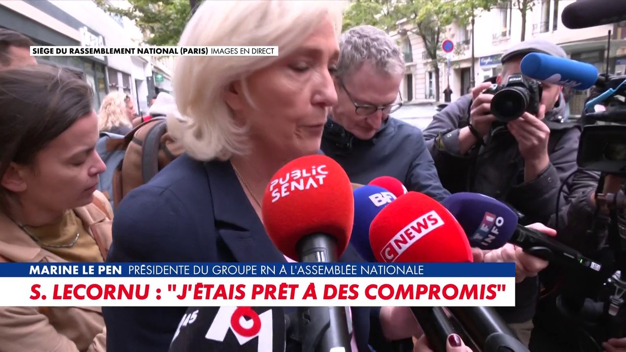 «On est au bout du chemin. On retour aux urnes», s’exclame Marine Le Pen