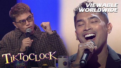 TiktoClock: Daryl Ong, nagaanan sa vocal quality ni Aero Arro!