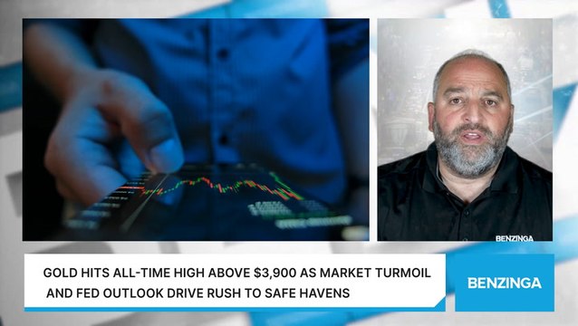 Gold Hits All-Time High Above $3,900 As Market Turmoil And Fed Outlook Drive Rush To Safe Havens