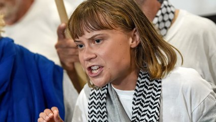 Watch: Greta Thunberg addresses Israeli deportation in first video after release