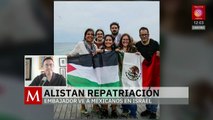 David Peña desmiente repatriación de mexicanos detenidos en Israel