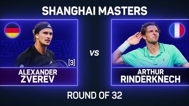 Zverev dumped out of Shanghai Masters