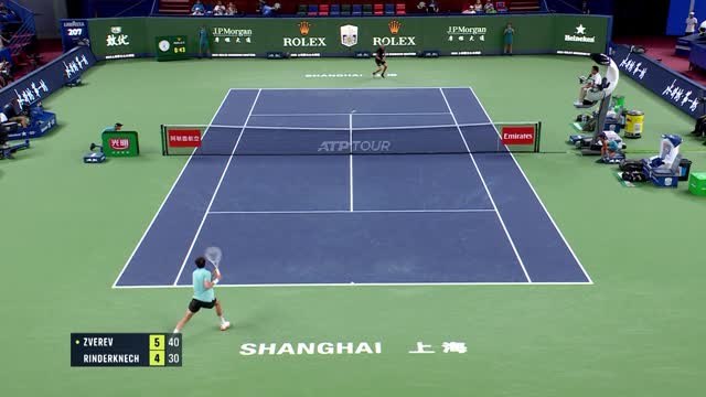 Shanghai - Arthur Rinderknech crée la surprise et élimine Alexander Zverev