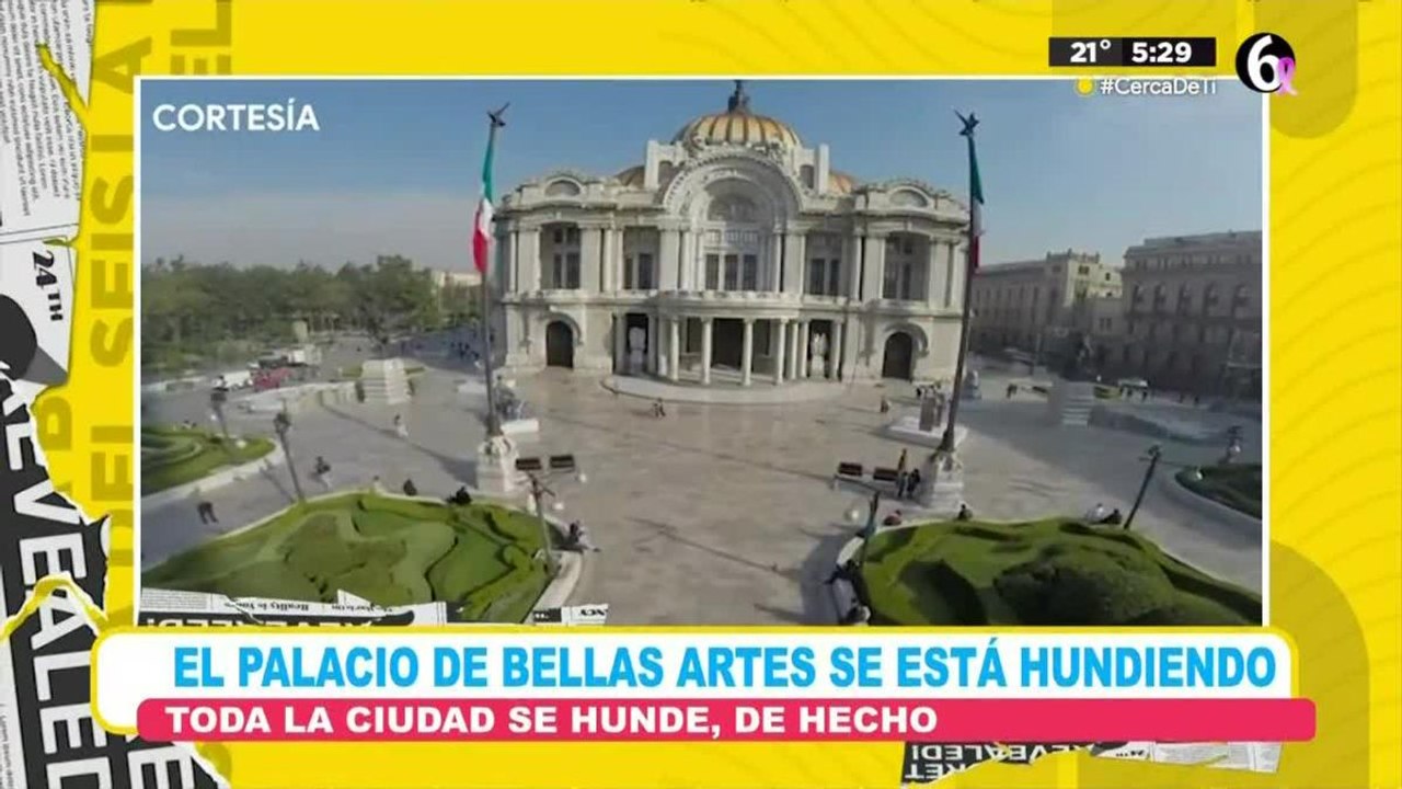 El Palacio de Bellas Artes ¿se está hundiendo?