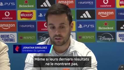 OL Lyonnes - Giráldez : "Contre Arsenal, il faudra être parfaites pour espérer gagner"
