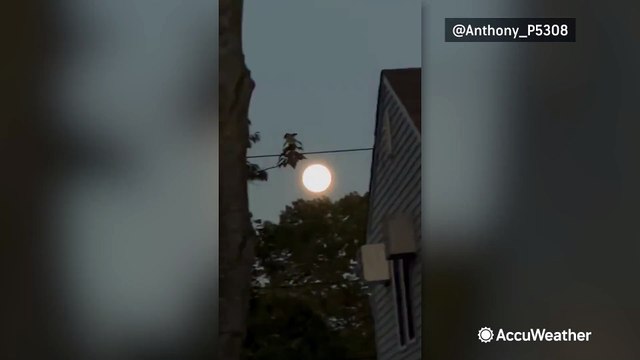 Super Harvest Moon rises on Monday night