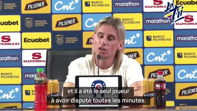 Équateur - Becaccece : Pacho a été le seul joueur à avoir disputé toutes les minutes