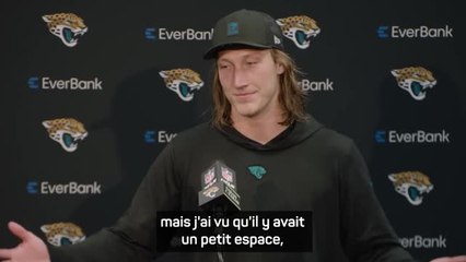 Jaguars - Lawrence :  ''J'en ai profité et j'ai marqué''