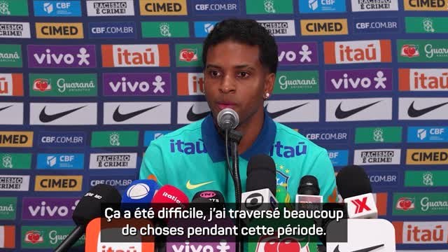 Brésil - Rodrygo de retour en Seleção : Ça m'a semblé une éternité