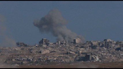 Fumo sulla Striscia di Gaza nel secondo anniversario del 7 ottobre