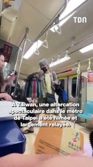 À Taïwan, une altercation violente a eu lieu dans le métro de Taipei 