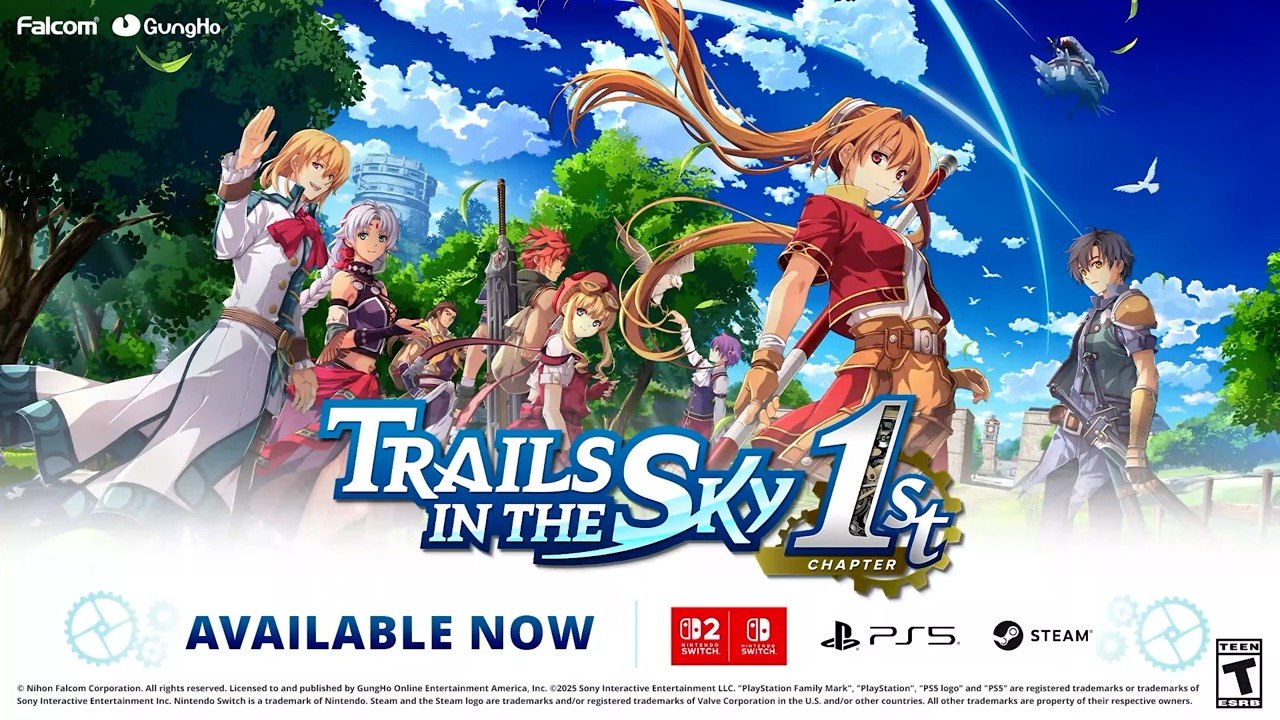 Trails in the Sky 1st Chapter Official Launch Trailer