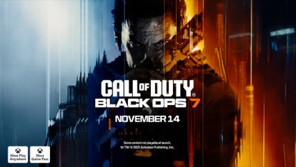 Call of Duty Black Ops 7 Official Multiplayer Gameplay Reveal Trailer