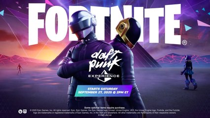 Fortnite Official The Weeknd x Daft Punk The Pyramid Awaits
