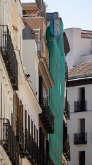 Un derrumbe de un edificio en el centro de Madrid deja varios heridos